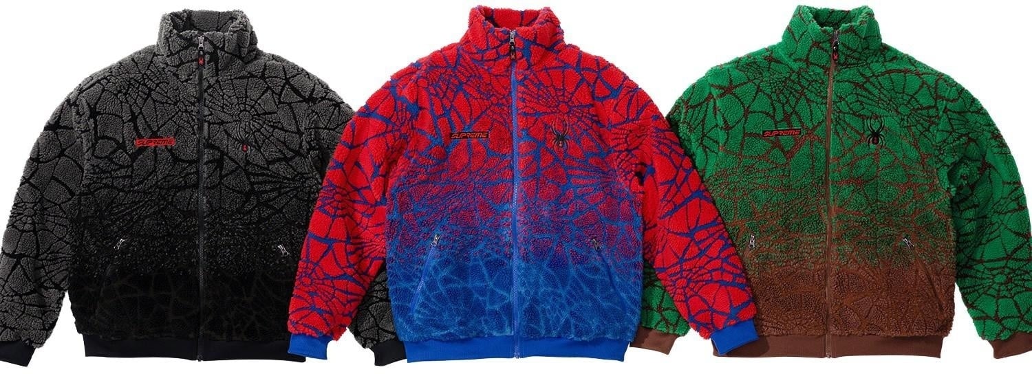 Supreme®/Spyder Web Polar Fleece Jacket